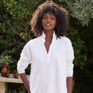 Frank & Eileen Long Sleeved PATRICK Popover Henley - Size Medium